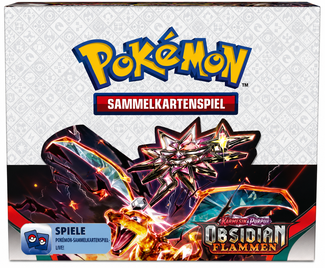 Pokémon Karmesin & Purpur – Obsidian Flammen Booster Pack (DE)