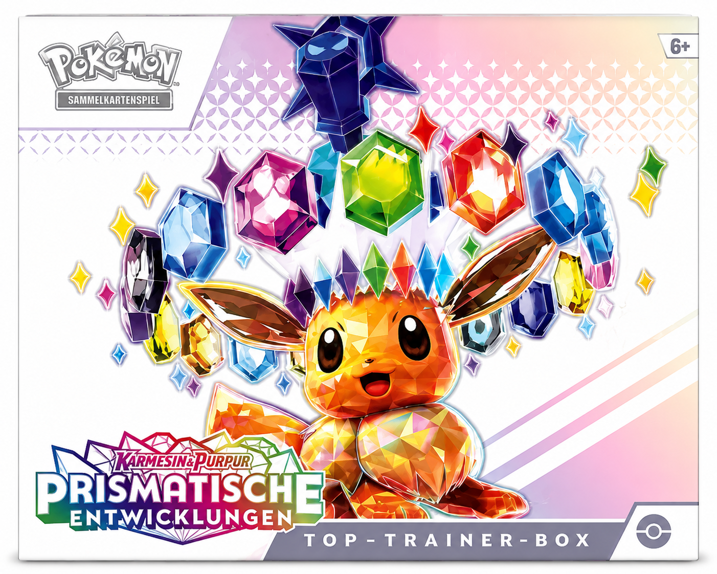 Pokémon Karmesin & Purpur – Prismatische Entwicklungen Top-Trainer-Box (DE)